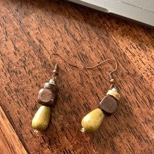 Hand made Nickel Free earrings 100% Brass
